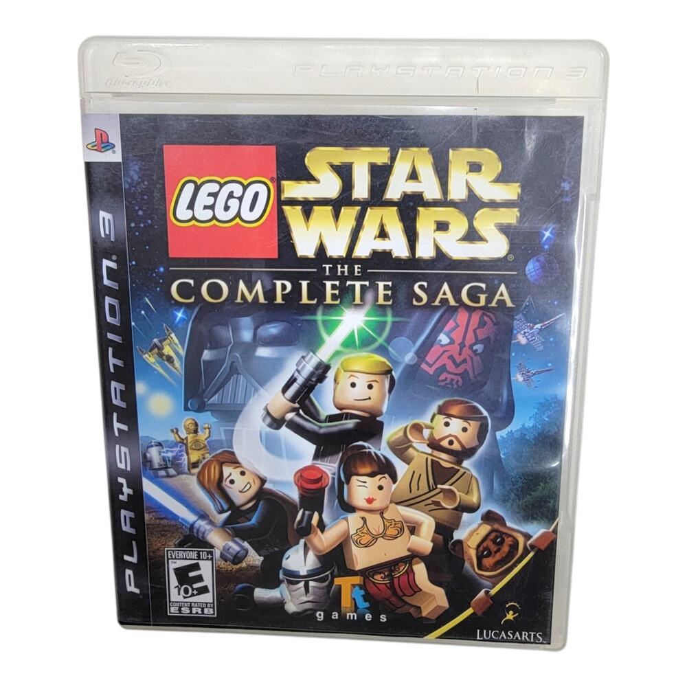 LEGO Star Wars The Complete Saga PS3 Sony PlayStation 3 CIB Manual Video Game